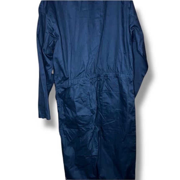 Men's Work Coveralls Protective Polycotton Overalls Mechanics Planam New W/O Tag - Picture 2 of 12